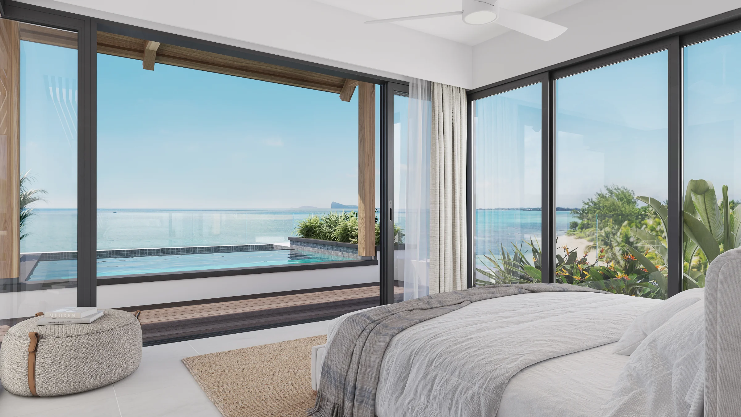 Canonniers Beach — view 2